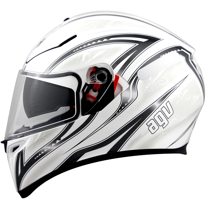 CAPACETE AGV K3 SV FLORENCE BRANCO/CINZA